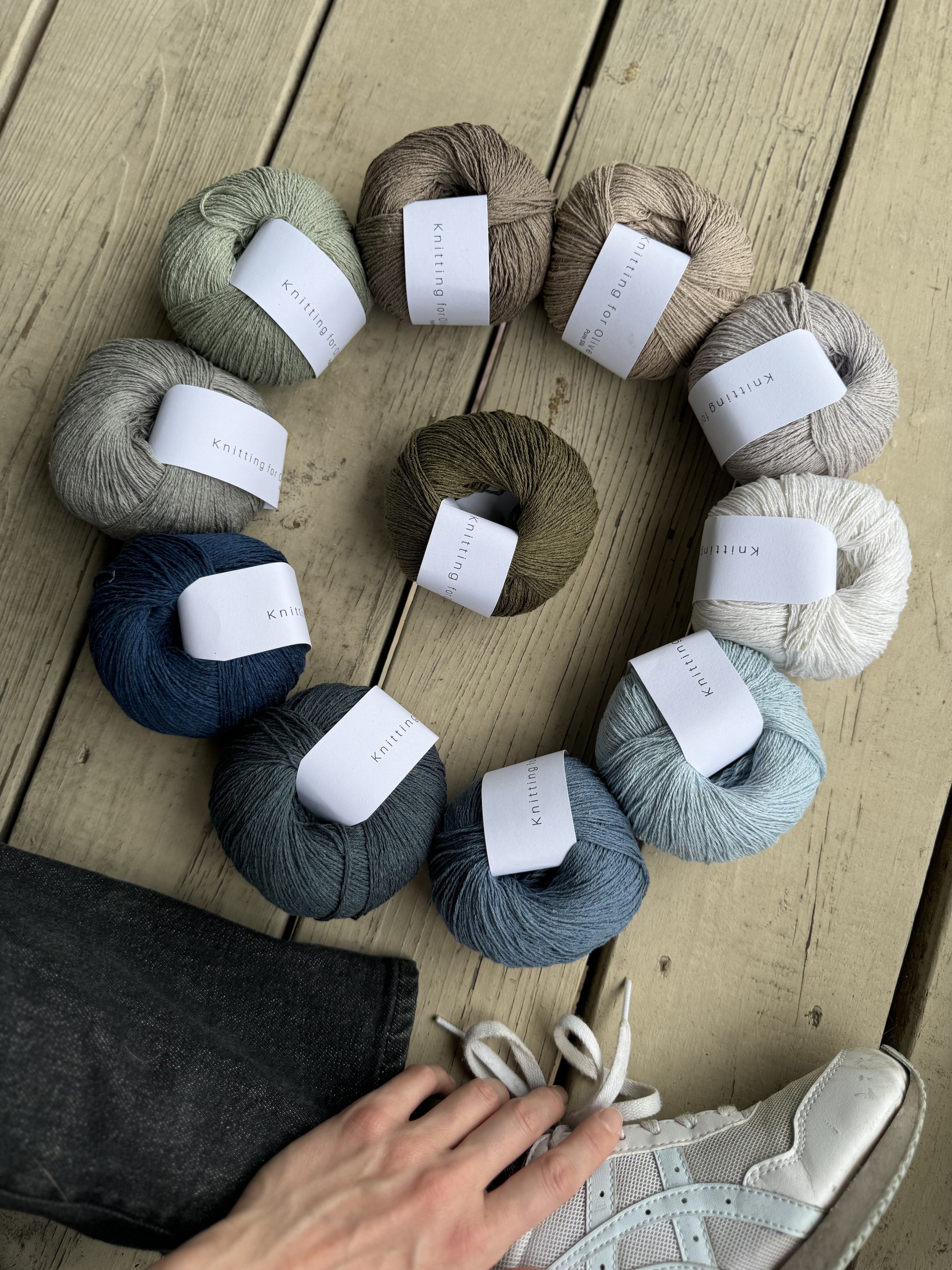 MOAT SURF COTTON SUMMER KNIT Olive Lサイズ Knitting For Olive – Knit ATX