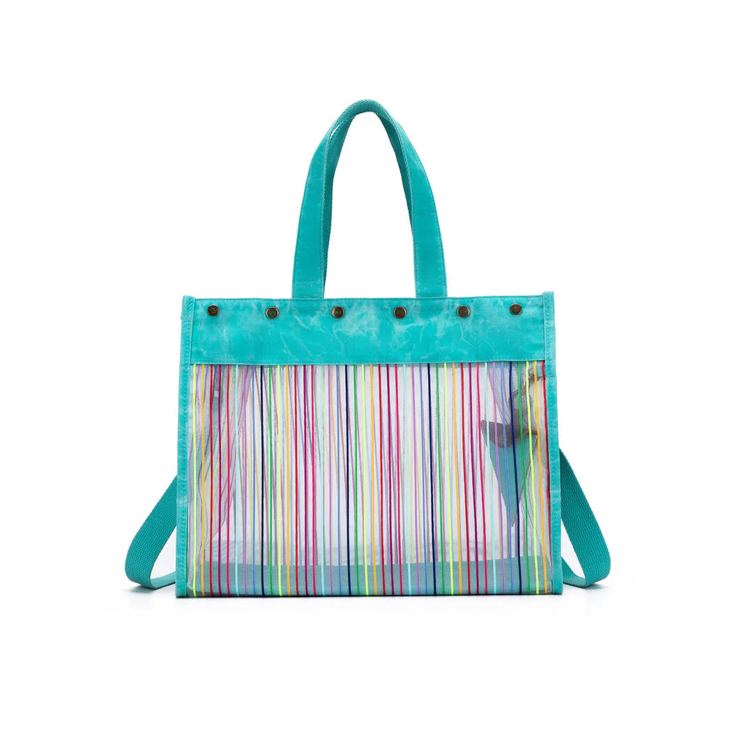 della Q Rainbow Maker's Mesh Tote