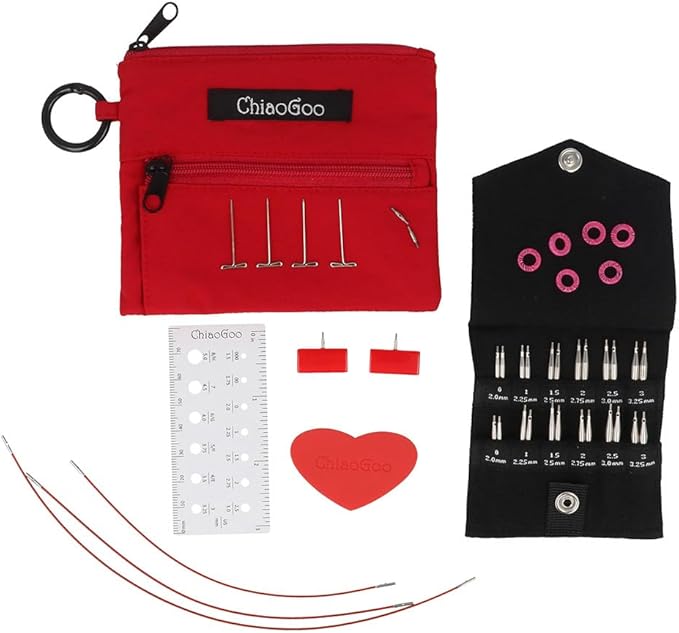 Chiaogoo Twist Red Shorties Set - Mini