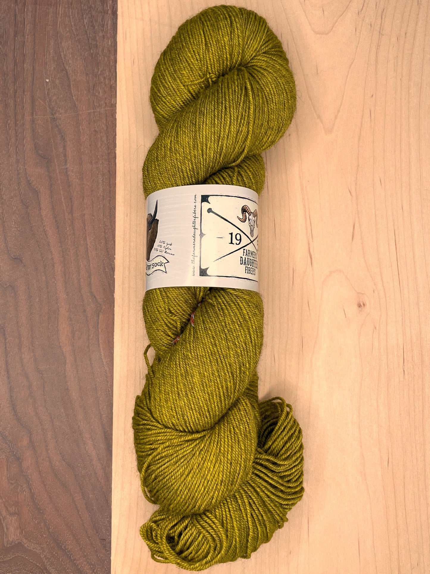 The Farmer's Daughter Fibers Bear Paw Sock