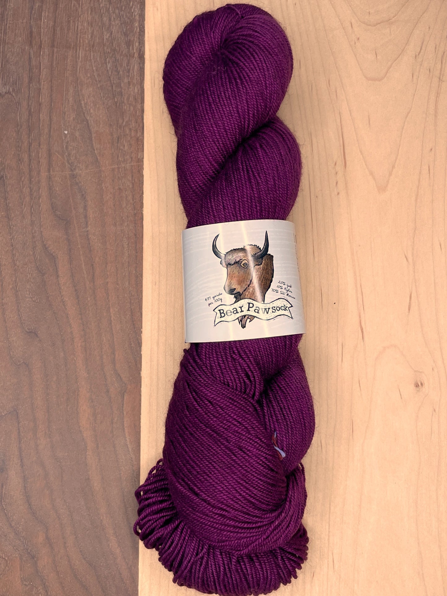 The Farmer's Daughter Fibers Bear Paw Sock