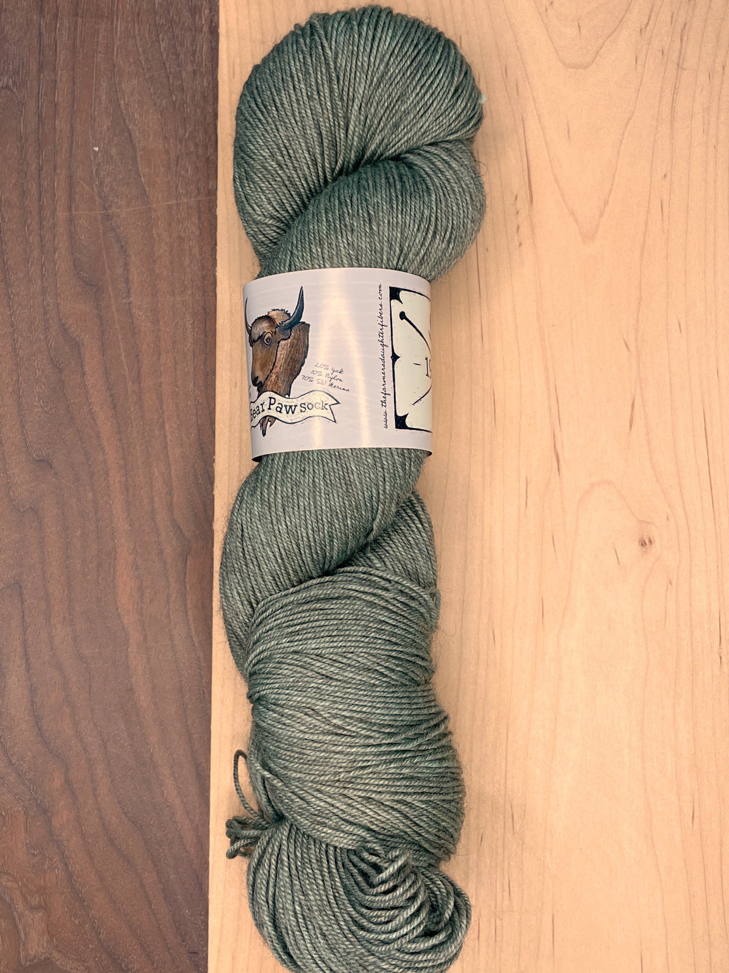 The Farmer's Daughter Fibers Bear Paw Sock
