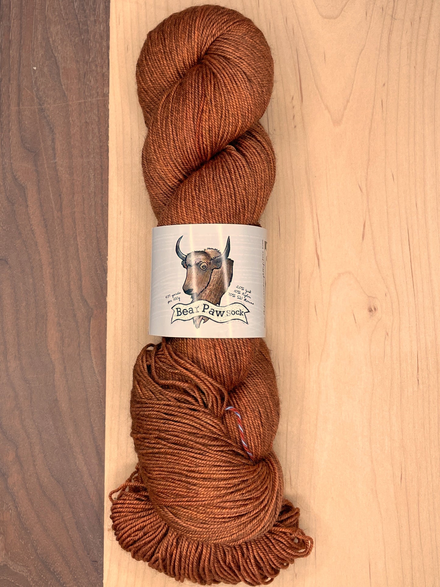 The Farmer's Daughter Fibers Bear Paw Sock