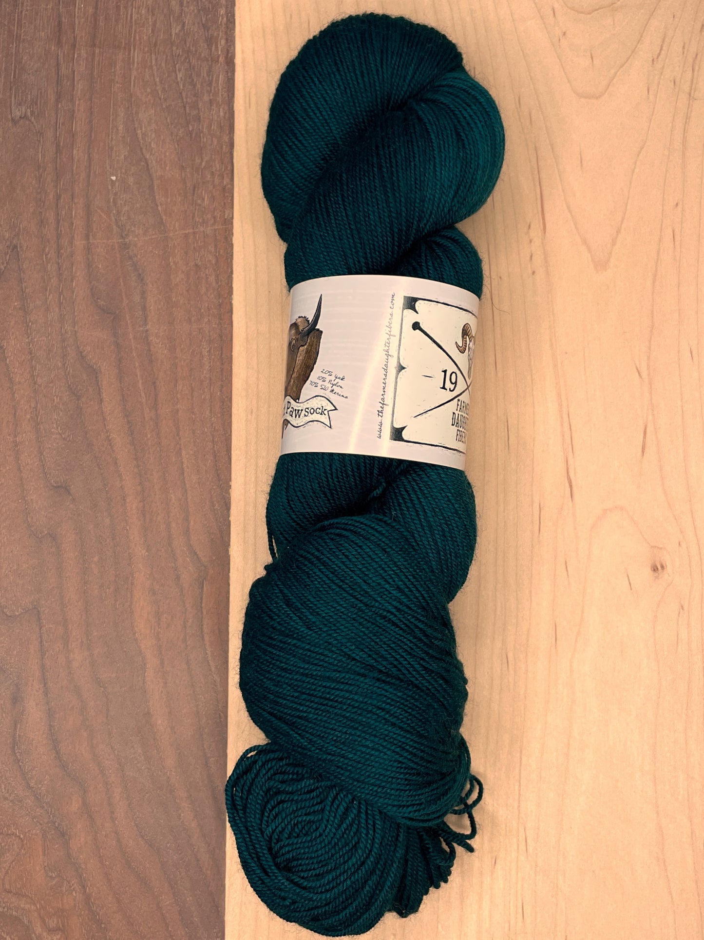 The Farmer's Daughter Fibers Bear Paw Sock