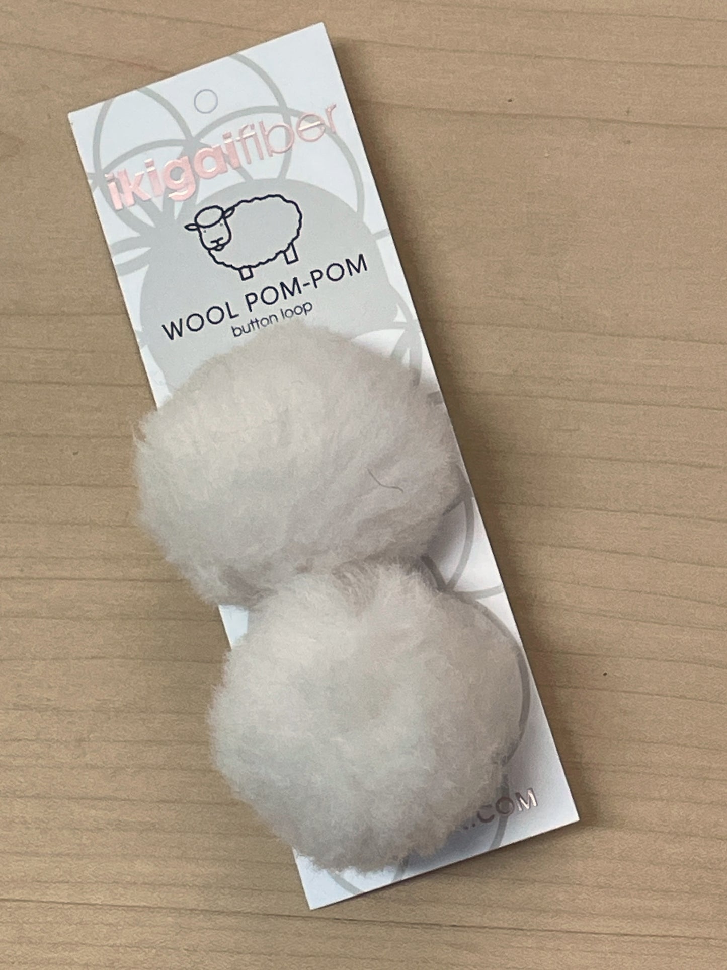 Ikigai Fiber Wool Pom-Pom