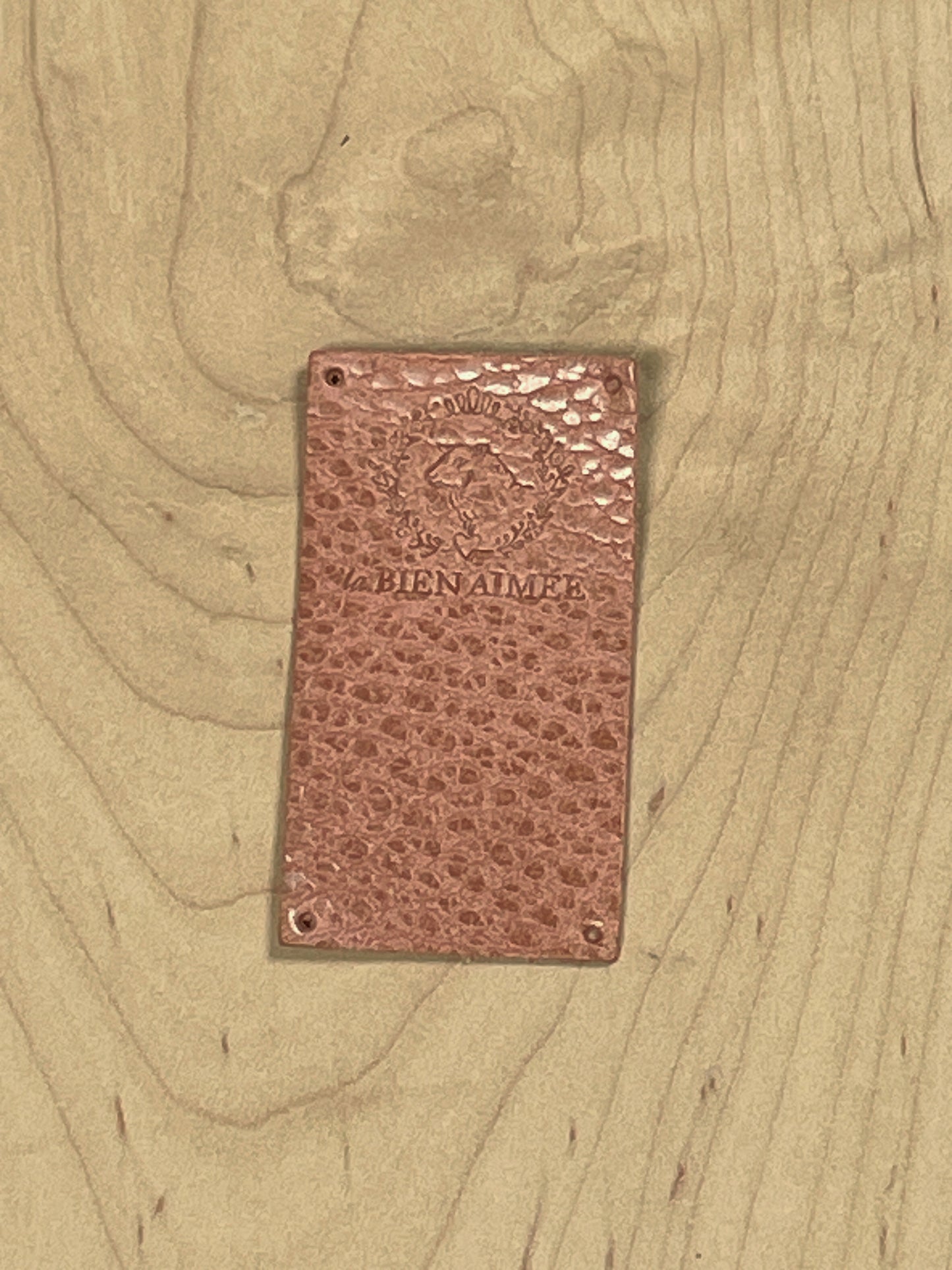 La Bien Aimee Leather Tags