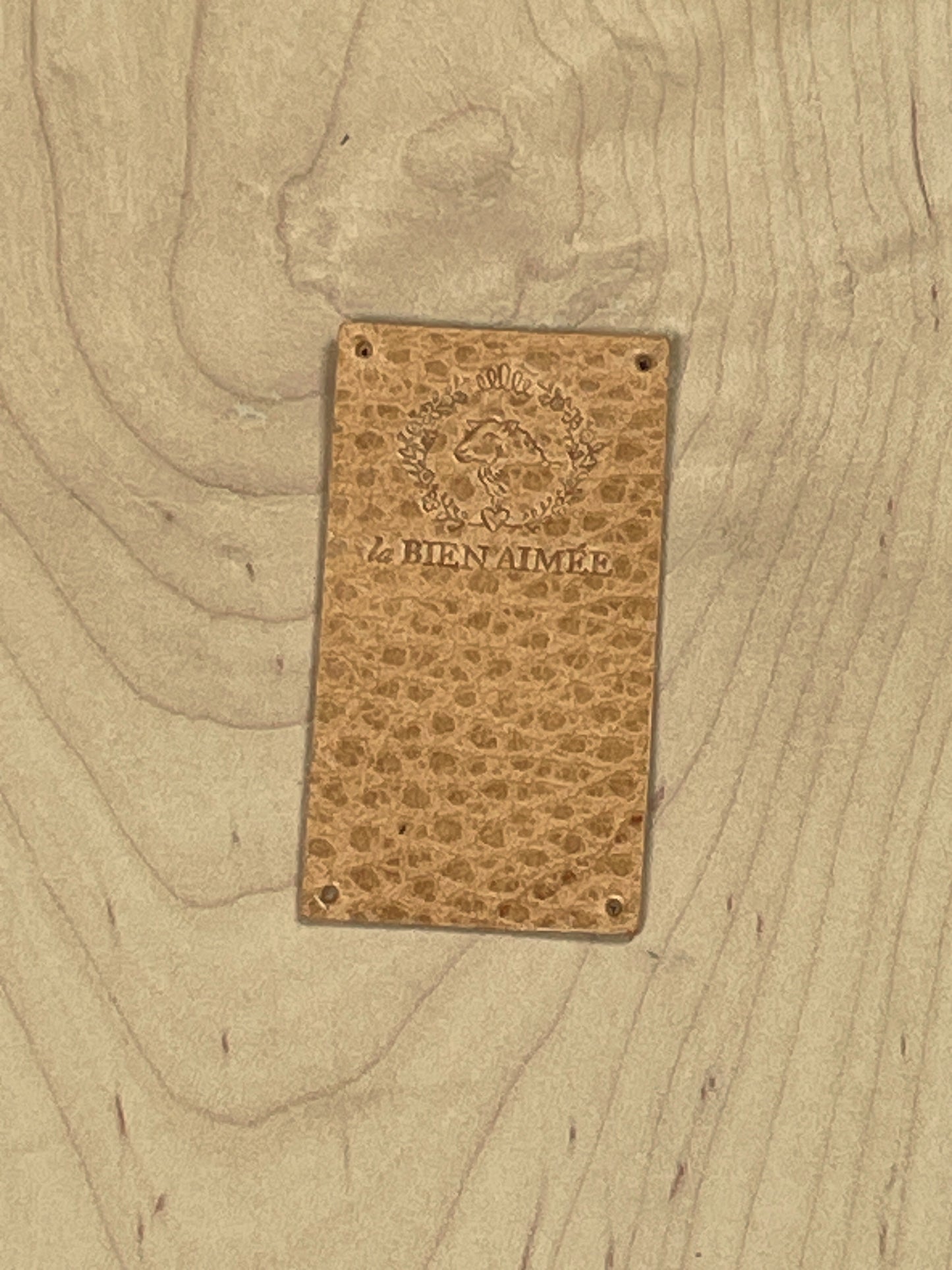 La Bien Aimee Leather Tags
