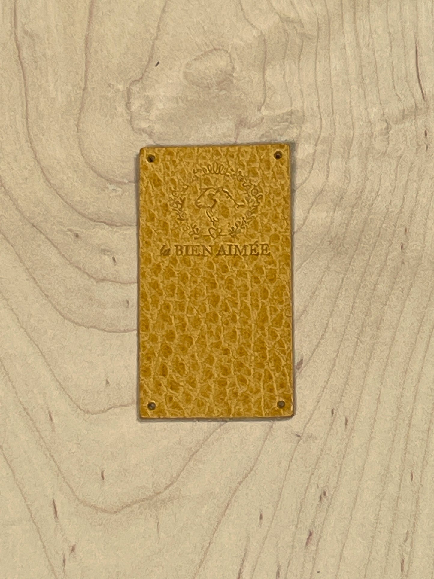 La Bien Aimee Leather Tags