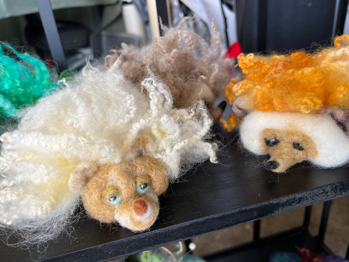 Needle Felted Hedgehogs