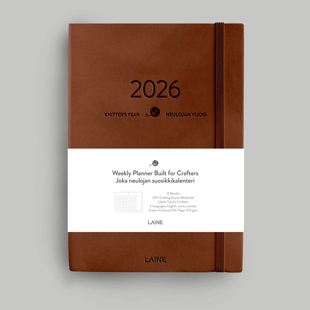 Knitter's Year 2026 Weekly Planner