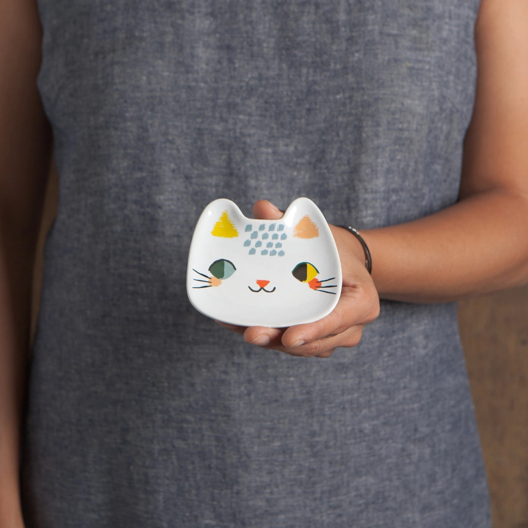 Danica Studio Meow Meow Cat Trinket Tray