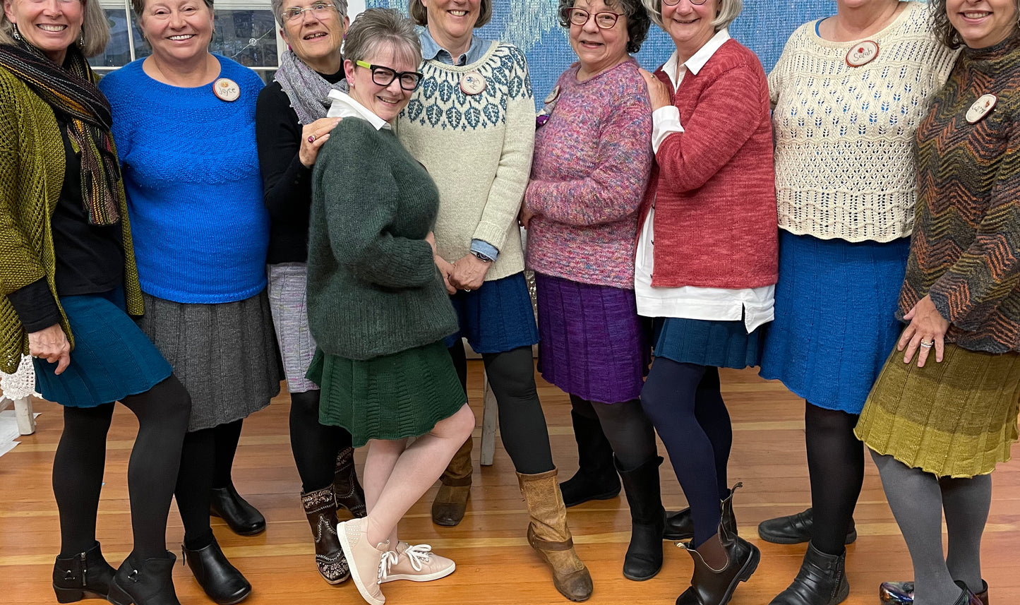 Knitted "Pleated" Skirt Workshop with Ann Budd