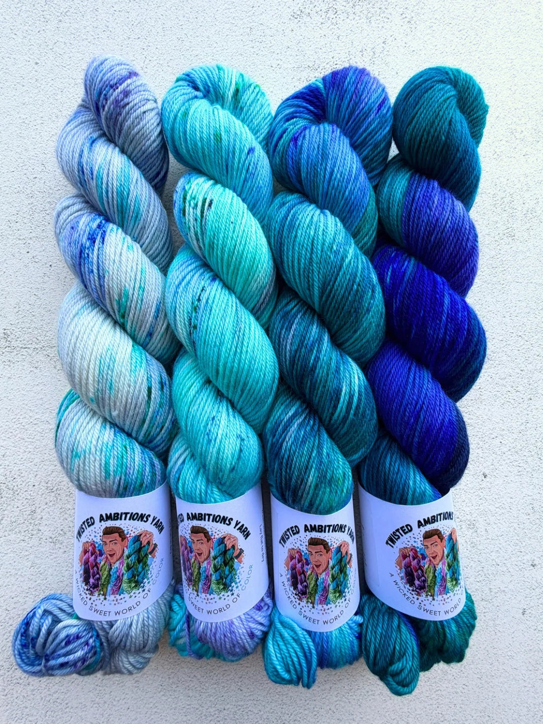 Twisted Ambition Dancing Droplets Shawl Kit