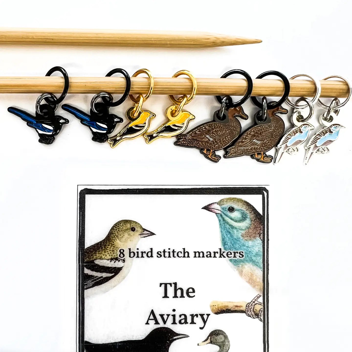 Firefly Notes Aviary Stitch Marker Pack