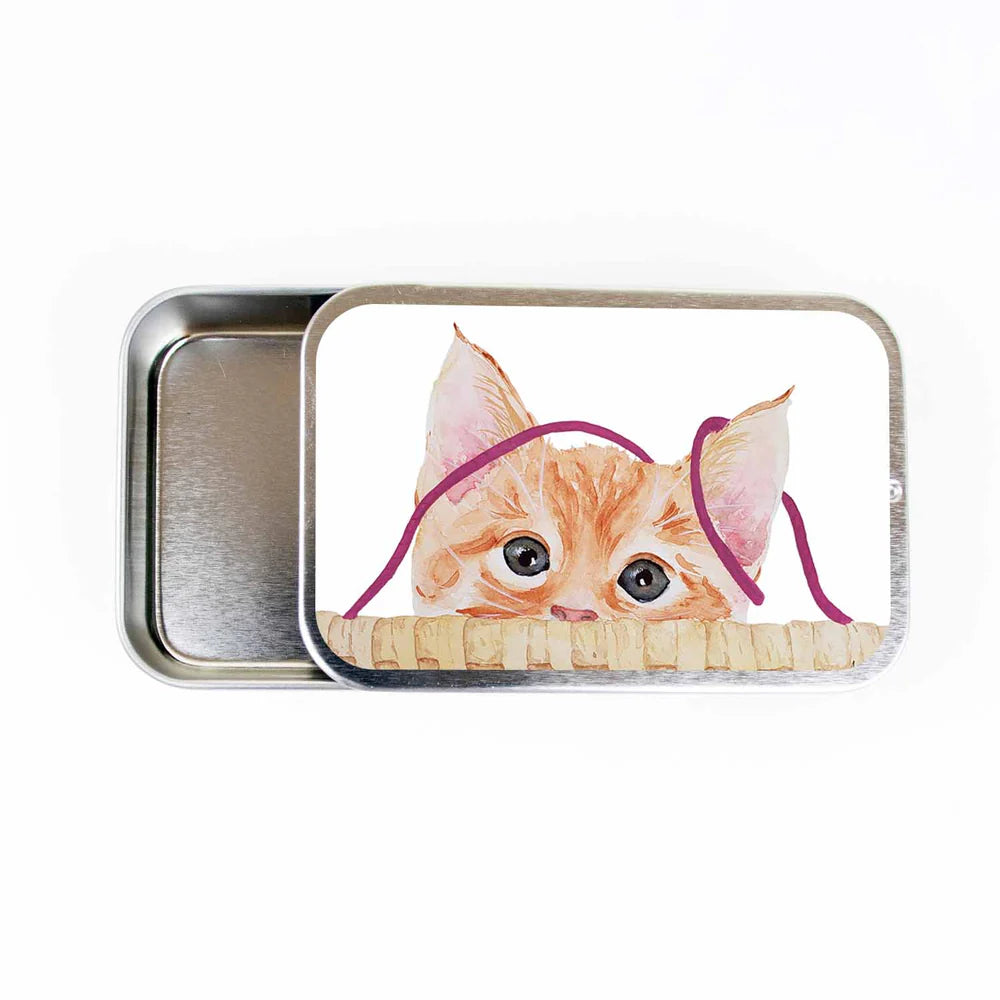 Twice Sheared Sheep Stitch Marker Storage Tin Large