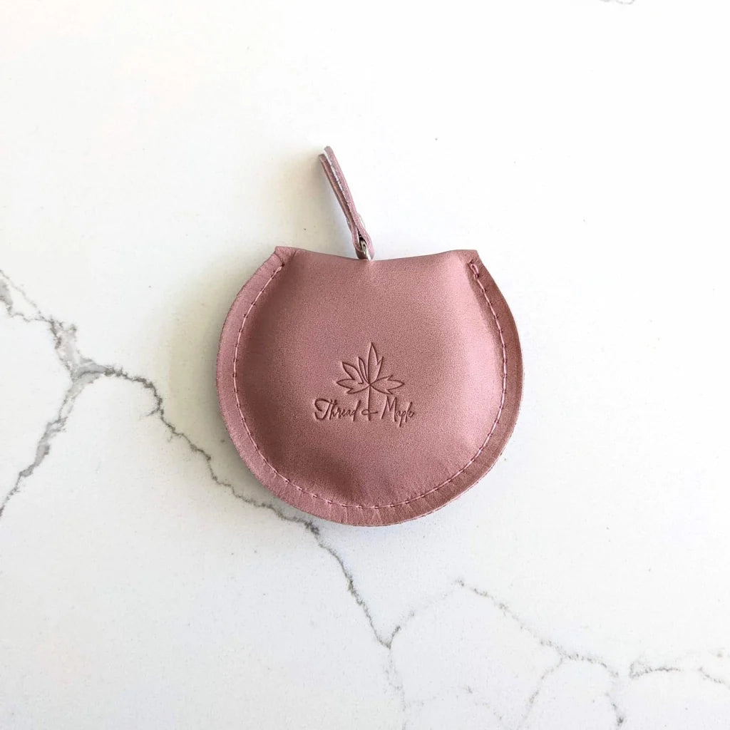 Thread and Maple Leather Tape Measure