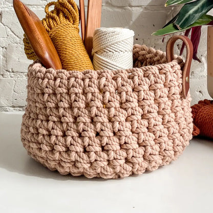 Flax & Twine Chelsea Rope Basket Kit
