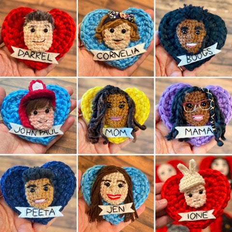 Crochet Portrait Ornament Class