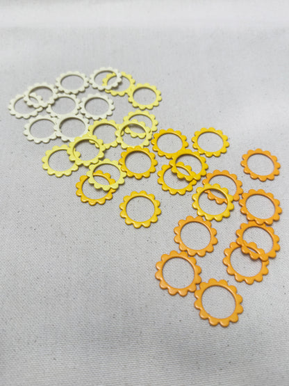Allstitch Studio Flower Rings Stitch Markers
