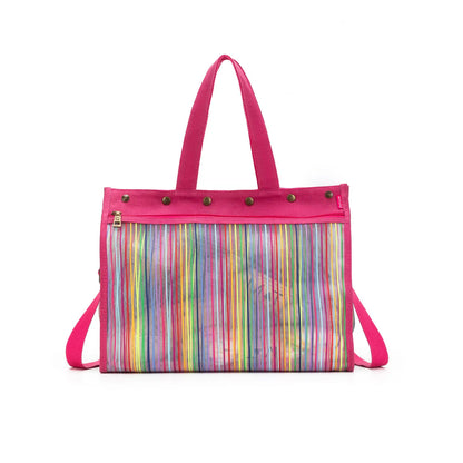 della Q Rainbow Maker's Mesh Tote