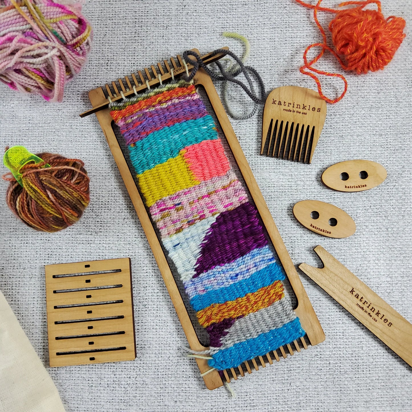 Katrinkles Shawl Cuff & Bracelet Loom
