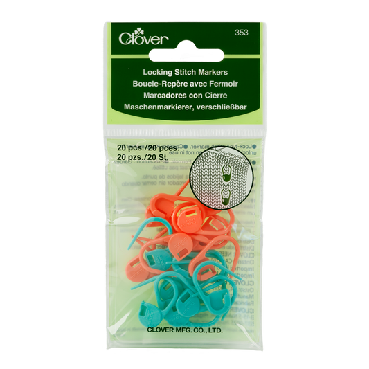 Clover Locking Stitch Markers