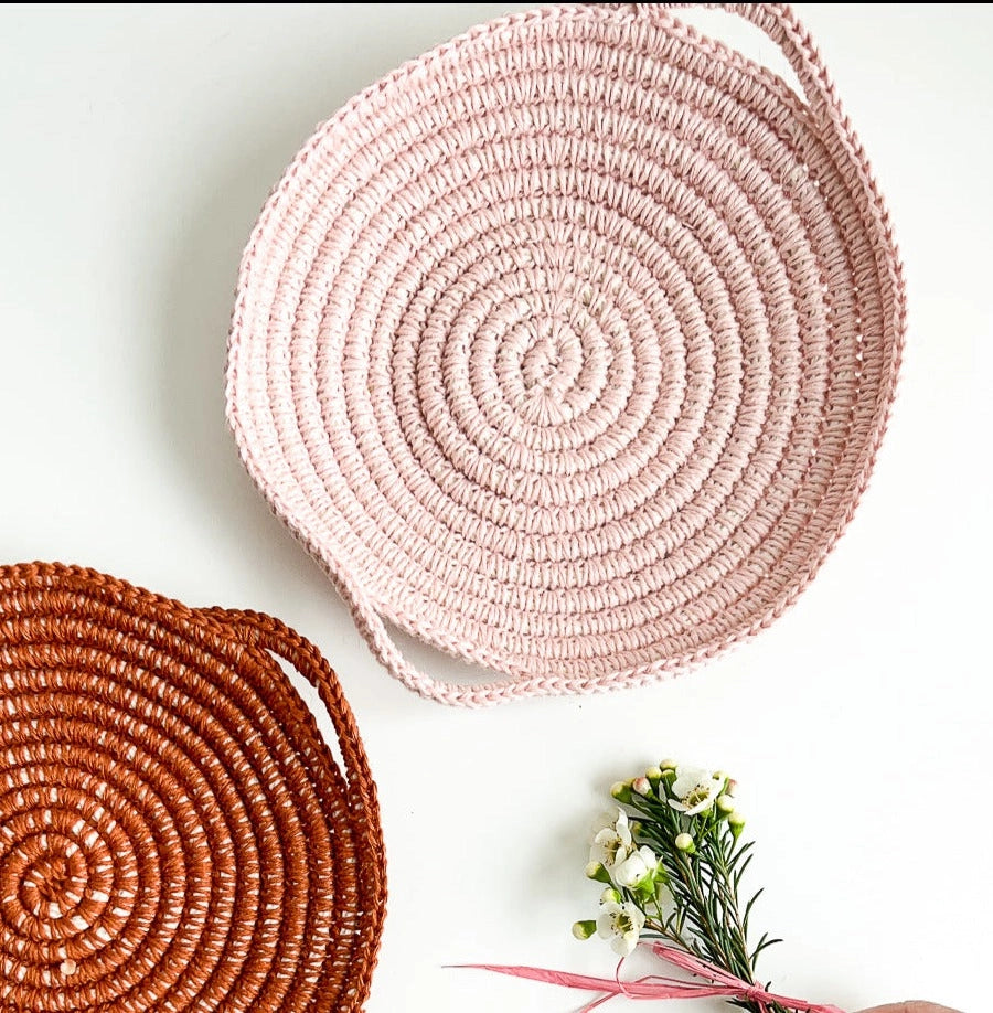 Flax & Twine Skye Linen Basket Kit