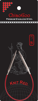 Chiaogoo Knit Red 9" Circulars