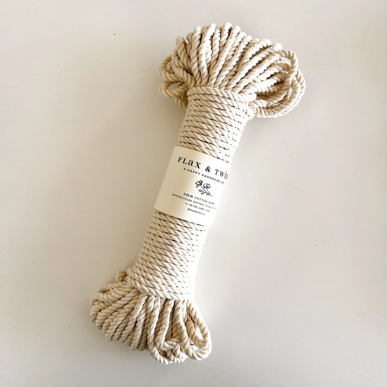 Flax & Twine Chelsea Rope Basket Kit