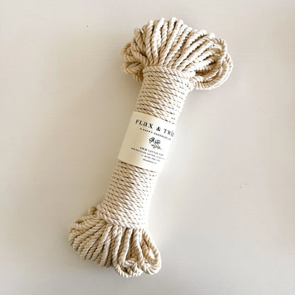 Flax & Twine Chelsea Rope Basket Kit