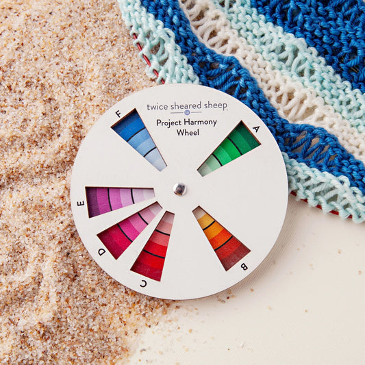 Twice Sheared Sheep Project Harmony Color Wheel