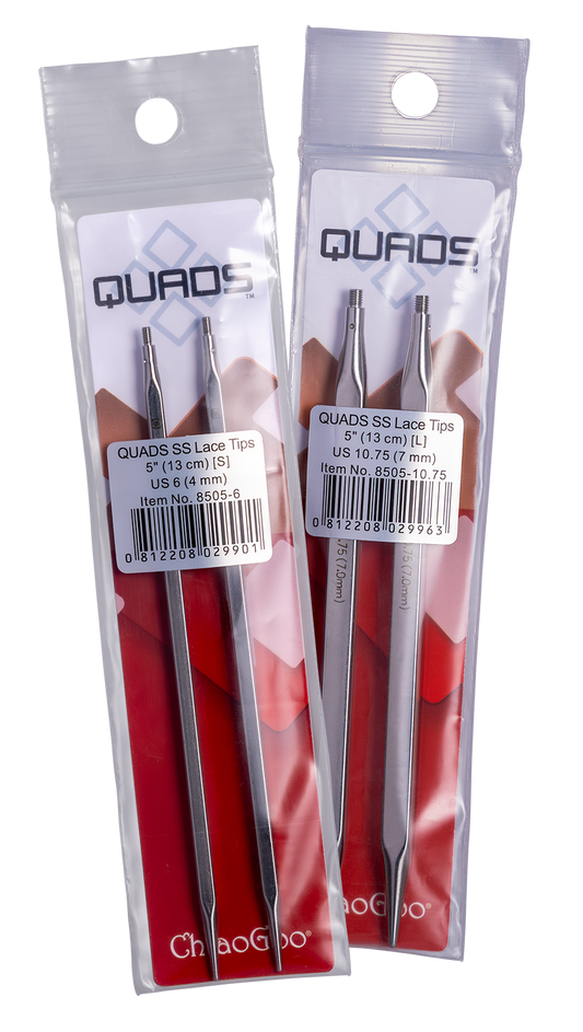 Chiaogoo Quads Stainless Steel Interchangeable Needles