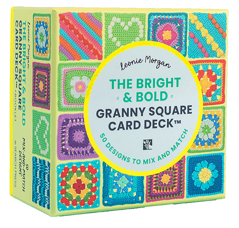 Bright and Bold Granny Square Card Deck