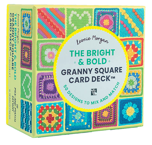 Bright and Bold Granny Square Card Deck