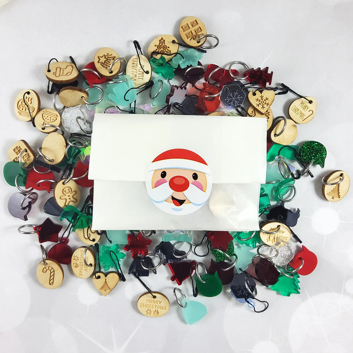 Katrinkles Christmas Stitch Marker Mystery Grab Bag
