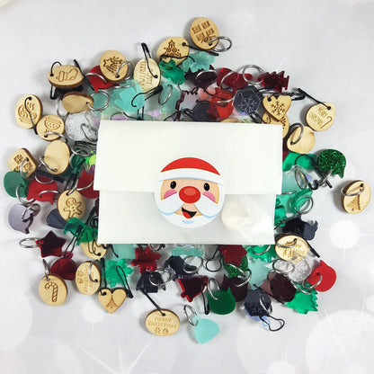 Katrinkles Christmas Stitch Marker Mystery Grab Bag