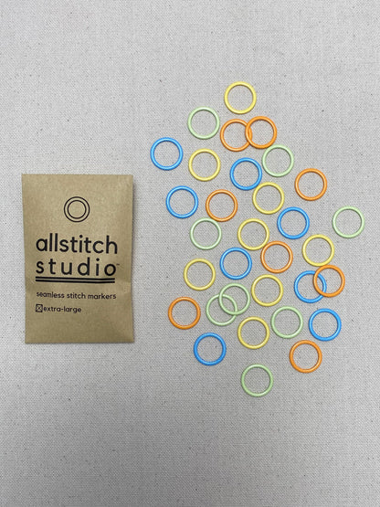 Allstitch Studio Metal Ring Stitch Markers