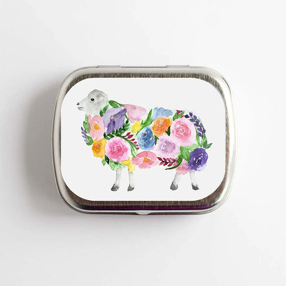 Twice Sheared Sheep Stitch Marker Storage Tin