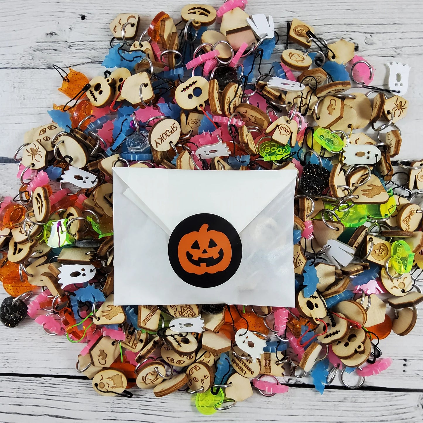 Katrinkles Halloween Stitch Marker Mystery Grab Bag