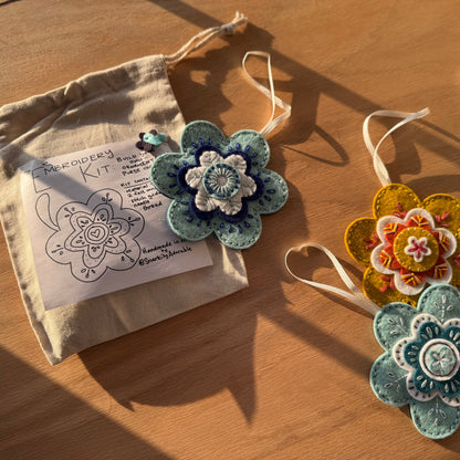 Snarkily Adorable Embroidery Kits