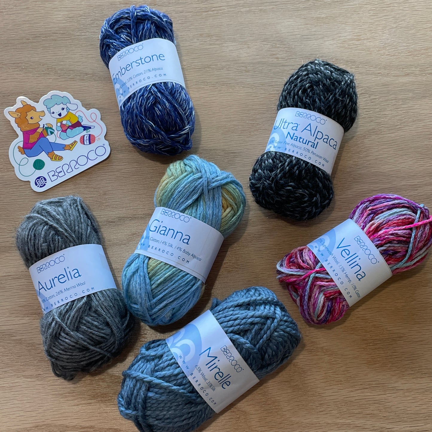 Berroco Fall 2025 Yarn Tasting