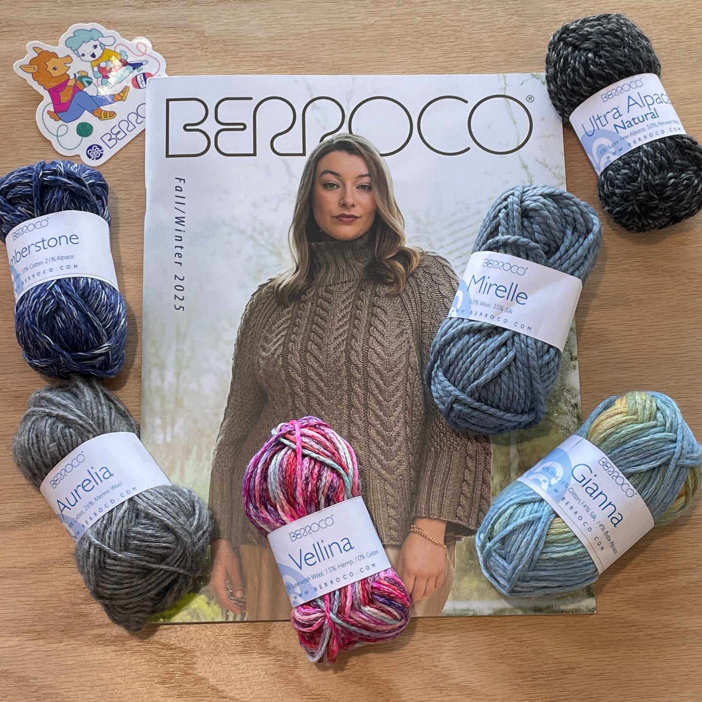 Berroco Fall 2025 Yarn Tasting