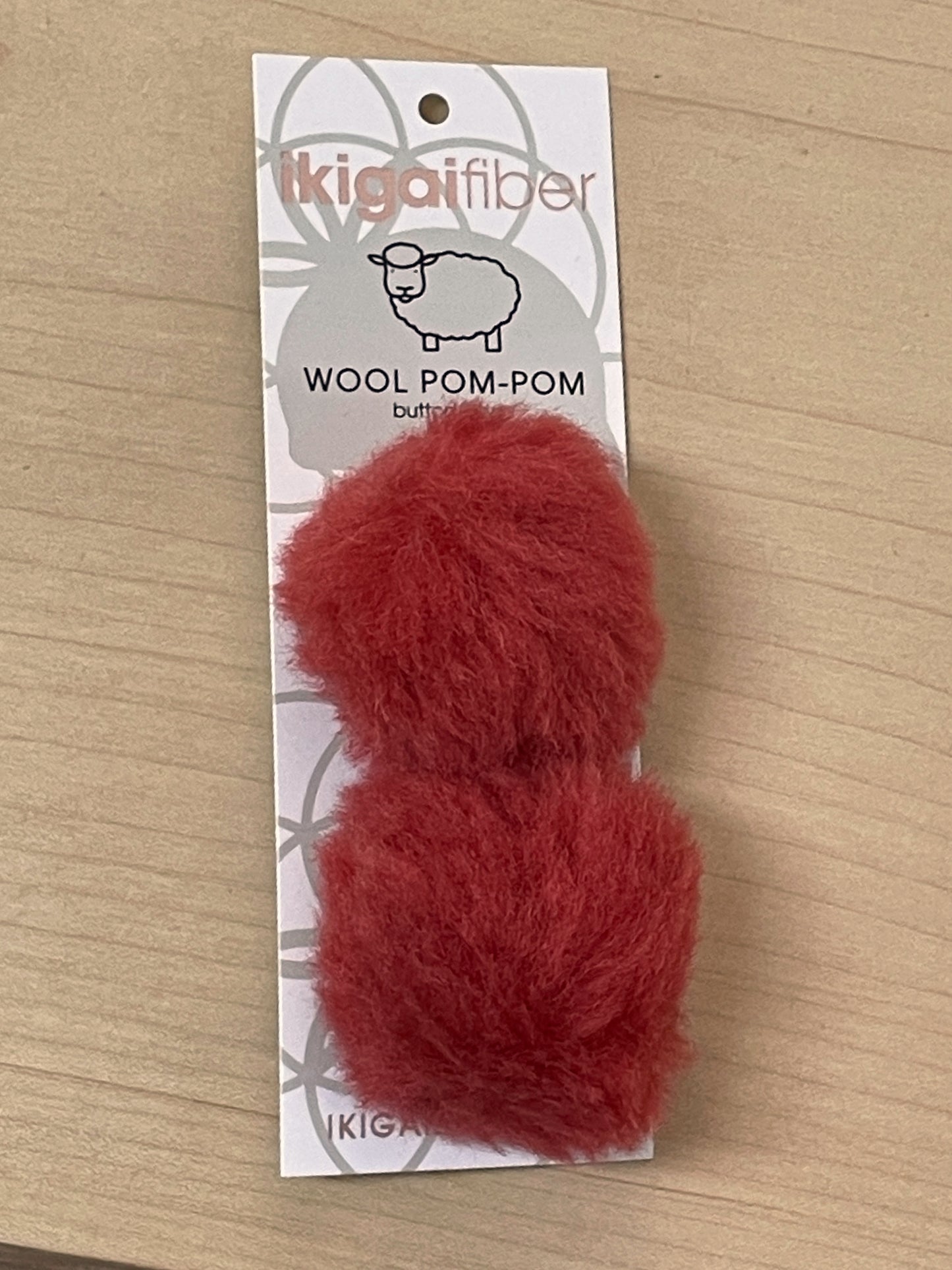 Ikigai Fiber Wool Pom-Pom