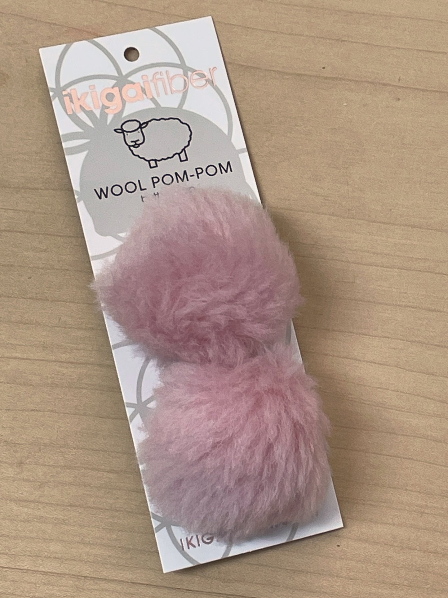 Ikigai Fiber Wool Pom-Pom