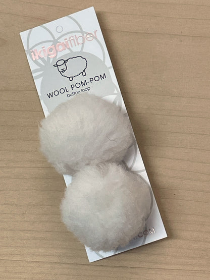 Ikigai Fiber Wool Pom-Pom