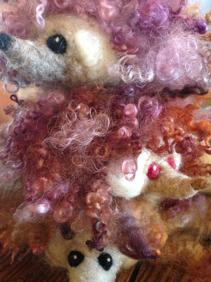 Needle Felted Hedgehogs