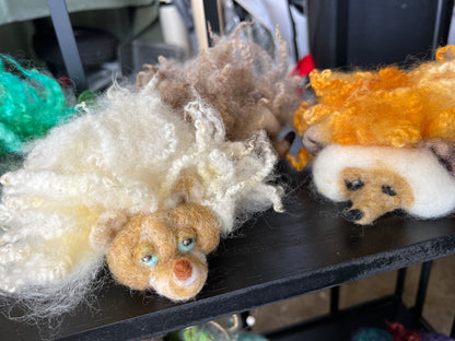 Needle Felted Hedgehogs