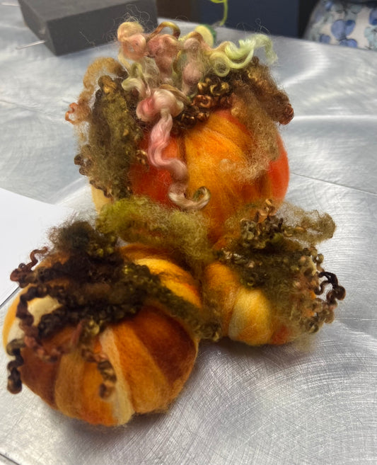 Perfect Felted Fall Pumpkins