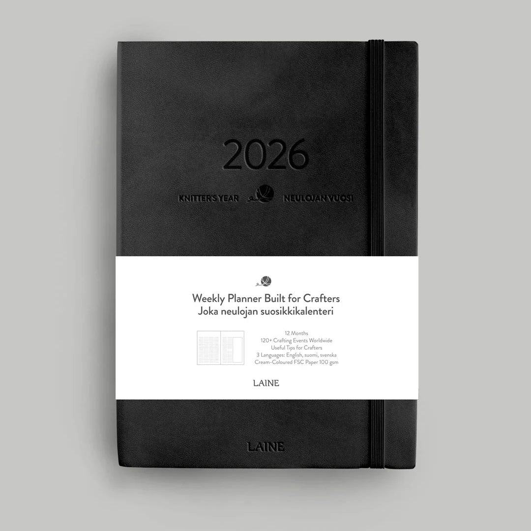 Knitter's Year 2026 Weekly Planner