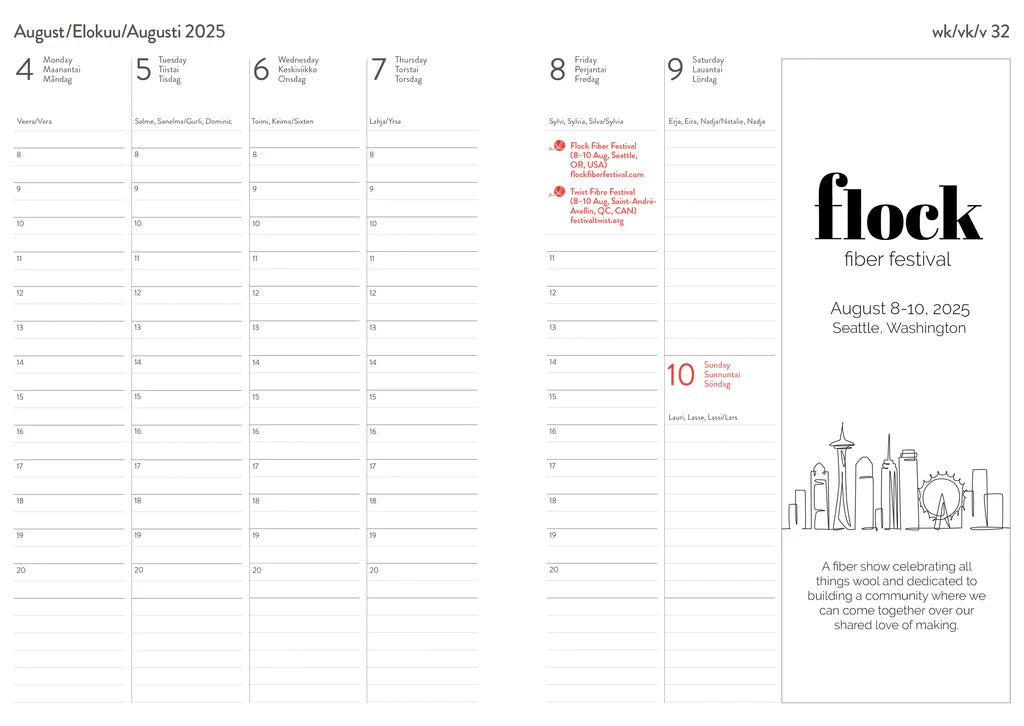 Knitter's Year 2025 Planner